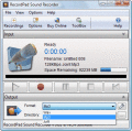 Screenshot of RecordPad Sound Recorder 4.29