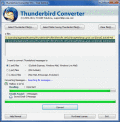 Screenshot of Thunderbird Convert to Mac Mail 4.0