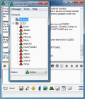 Screenshot of LAN Talk messenger 3.6.5497