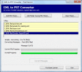 Screenshot of Import EML Files to Outlook 2003 4.0
