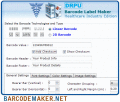 Screenshot of Medicine Barcode Generator 7.3.0.1