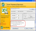 Screenshot of MS Excel File Password Remover 2.0