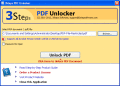 Screenshot of 3Steps PDF Unlocker 2.1