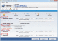 Screenshot of Export NSF files Outlook 9.4