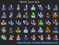 Screenshot of Work Icon Set 3.3