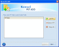 Screenshot of Kernel for PST ADD 12.07.01
