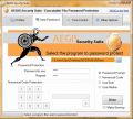 Screenshot of AEGIS Password Protection 1.0003