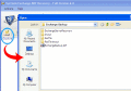 Screenshot of Restore Exchange 2010 Backup Exec 2.0