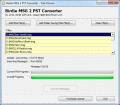 Screenshot of Birdie MSG to PST Converter 1.5