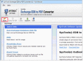 Screenshot of Exchange Mailbox to PDF 1.0