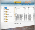 Memory Card Recovery tool revive MPEG file