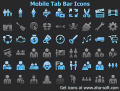 Screenshot of Mobile Tab Bar Icons 2012.2