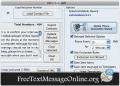 Screenshot of Mac Free Text Messaging Software 8.2.1.0