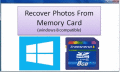 Recover Photos from Memory Card on Windows PC