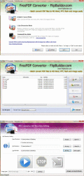 Screenshot of FlipBuilder PDF Converter (Freeware) 1.0.0