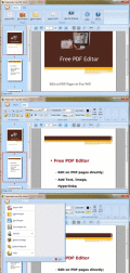 Screenshot of FlipBuilder PDF Editor (Freeware) 1.0.0