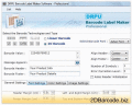 Screenshot of MaxiCode Barcode Font Generator 7.3.0.1