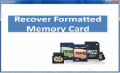 Screenshot of Recover Formatted Memory Card 4.0.0.32