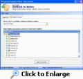 Screenshot of Microsoft Outlook to Lotus Connector 7.0