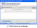 Screenshot of Recover Access Database Password v5.2 5.2