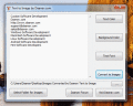 Screenshot of Text to Image Converter 1.0