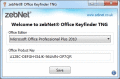 Screenshot of ZebNet Office Keyfinder TNG 1.0.1.2