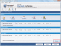 Screenshot of Migrating Outlook PST to Lotus Notes 7.0