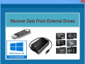 Recover data from various external drives