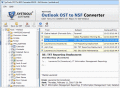 Screenshot of Export OST to NSF 1.0