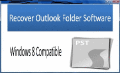 Screenshot of Recover Outlook Folder Software vr 3.0.0.7