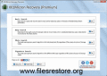 Screenshot of Files Restore Services 5.8.4.1