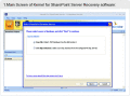 Screenshot of SharePoint Data Recovery 13.09.01
