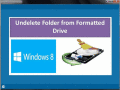 Get back lost folders from formatted drive