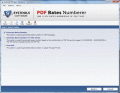 Screenshot of PDF Bates Numberer v3.5 3.5.1