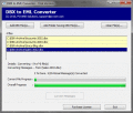 Screenshot of MailMigra DBX to EML Converter 2.02