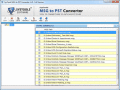 Screenshot of MSG2PST Conversion Freeware 1.0
