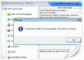 Screenshot of SIM Card File Recovery Software 5.3.1.2