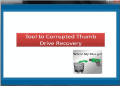 Screenshot of Tool to Corrupted Thumb Drive Recovery 4.0.0.32