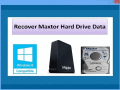 Screenshot of Recover Maxtor Hard Drive Data 4.0.0.32
