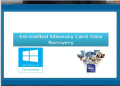 Screenshot of Formatted Memory Card Data Recovery 4.0.0.32