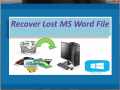 Screenshot of Recover Lost MS Word File 4.0.0.32