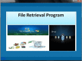 Screenshot of File Retrieval Program 4.0.0.32