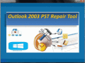 Screenshot of Outlook 2003 PST Repair Tool 3.0.0.7