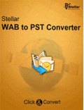 Screenshot of Stellar WAB to PST Converter 1.0