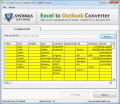 Screenshot of Import Excel File Contacts into Outlook 4.4