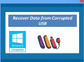 Screenshot of Recover Data from Corrupted USB Drive 4.0.0.32
