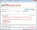 Screenshot of Corrupt DBX File Recovery 3.4