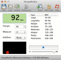 Screenshot of TempoPerfect Metronome for Mac Free 4.05