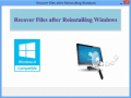 Screenshot of Recover Files after Reinstalling Windows 4.0.0.32