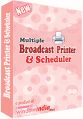 Screenshot of Multiple Broadcast Printer N Scheduler 4.0.5
